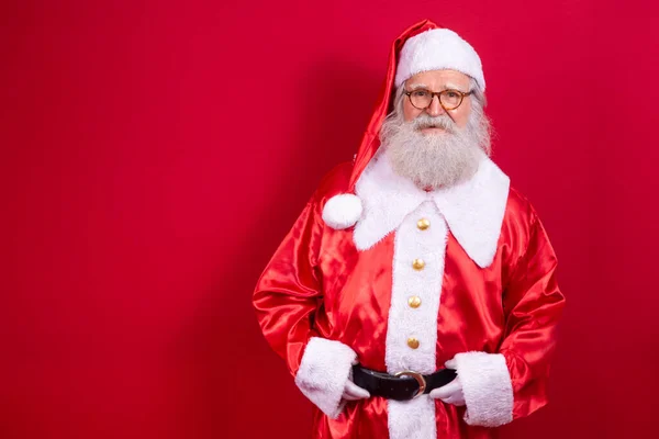 Babbo Natale Notte Natale Consegna Del Regalo Sogni Incantati Bambini — Foto Stock