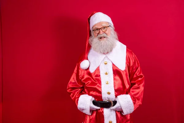 Święty Mikołaj Boże Narodzenie Dostawa Prezentów Zaczarowane Sny Dzieci — Zdjęcie stockowe
