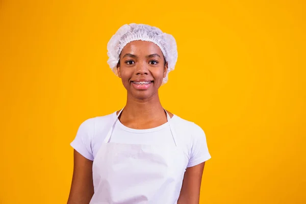Young Brazilian Woman Chef — Stock Photo, Image