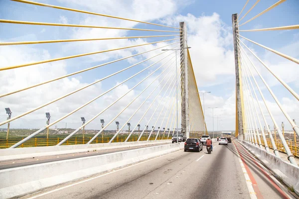 Natal Rio Grande Norte Brasil Marzo 2021 Foto Puente Newton — Foto de Stock