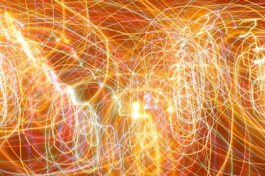 Renkli ışıklarla soyut arkaplan