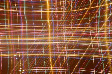 Renkli ışıklarla soyut arkaplan