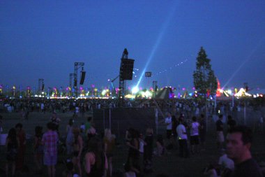 Coachella - Geceleyin kalabalık