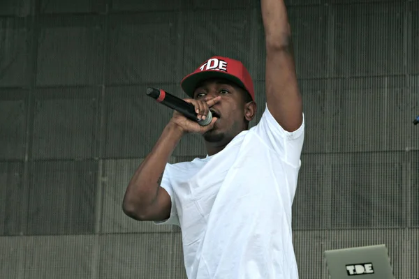Bonnaroo Music Arts Festival Kendrick Lamar Concert — Stockfoto