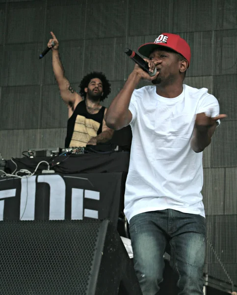 Bonnaroo Music Arts Festival Kendrick Lamar Concert — Stock Photo, Image