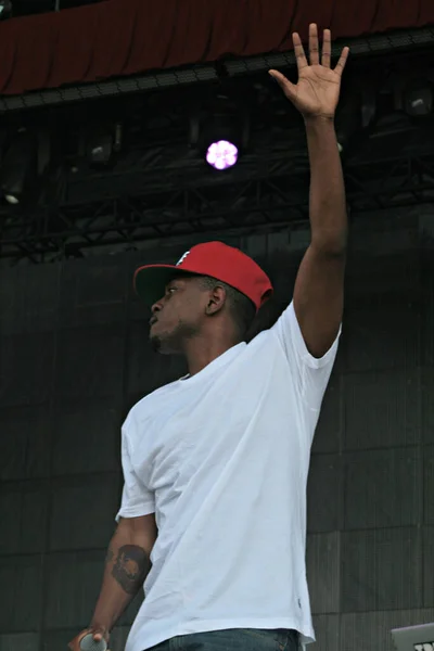 Festival Música Artes Bonnaroo Kendrick Lamar Concierto —  Fotos de Stock