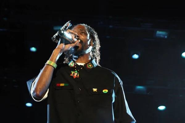 Coachella Dre Snoop Dogg Koncercie — Zdjęcie stockowe