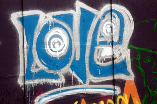 Bonnaroo Music Arts Festival Graffiti Art — Stock Photo, Image