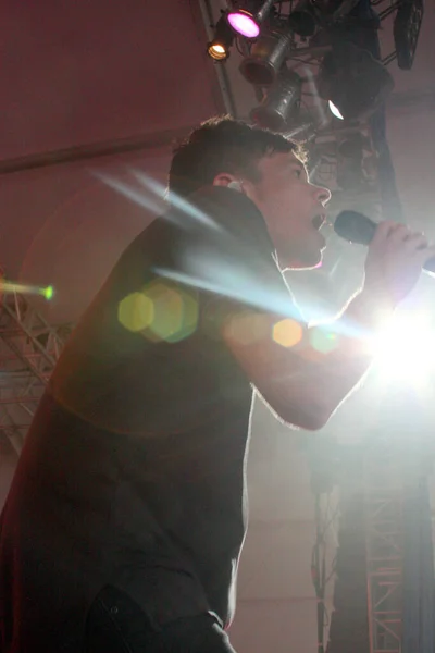 Bonnaroo Müzik Sanat Festivali Nate Reuss Jack Antonoff Konserde — Stok fotoğraf