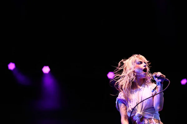 Boston Call Paramore Haley Williams Concert — 스톡 사진