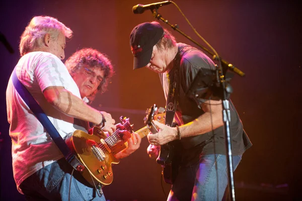 Austin City Limits Neil Young Crazy Horse Concert Стокове Зображення