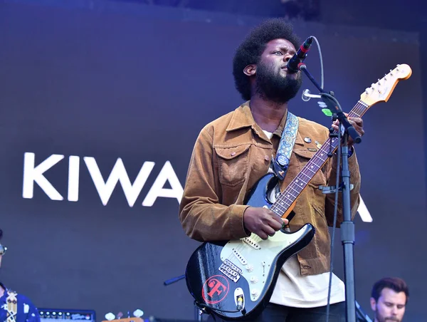 stock image Governors Ball - Michael Kiwanuka in concert