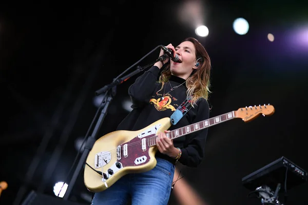 stock image Governors Ball - Warpaint in concert