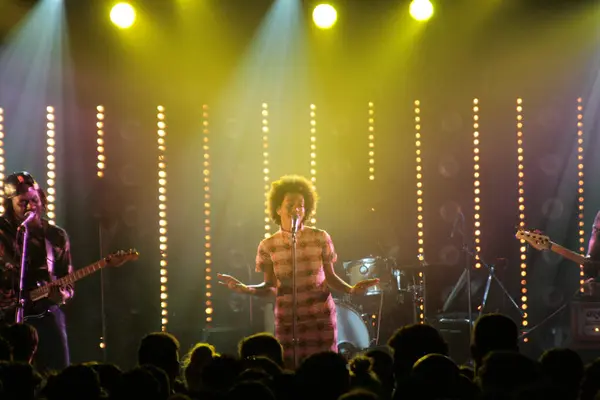 Sxsw Solange Konserde — Stok fotoğraf