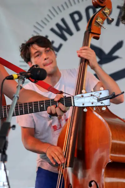 stock image Newport Folk Festival - Spirit Family Reunion in concert