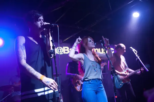 stock image The Mowglis in concert at a SXSW private day party