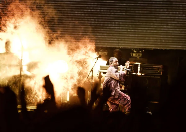 Festival Música Panorama Kendrick Lamar Concerto — Fotografia de Stock