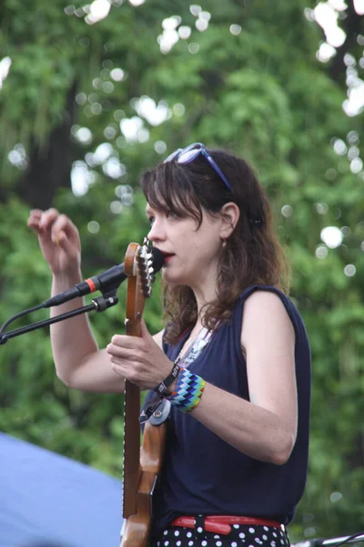 stock image Pitchfork Music Festival - Wild Flag in concert