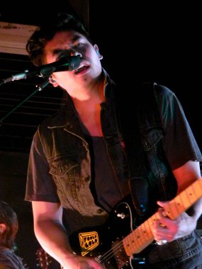 The Temper Trap konserinde Williamsburg Müzik Salonu 'nda