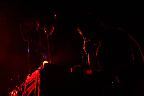 Dan Deacon Bei Einem Konzert New York — Stockfoto