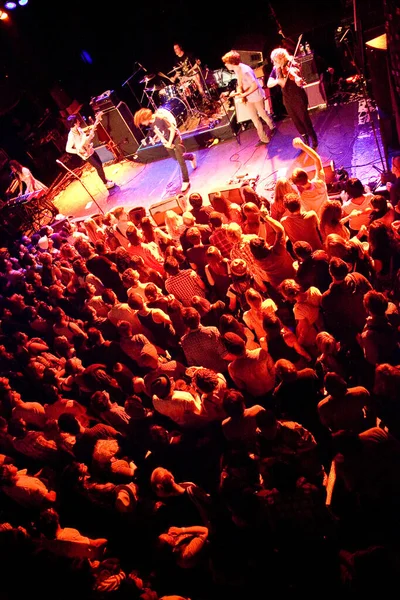 Riot Dalam Konser Balai Musik Williamsburg — Stok Foto