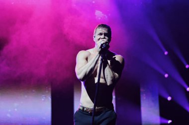 Imagine Dragons in concert at Madison Square Garden in New York