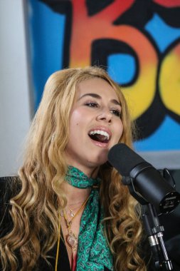 Haley Reinhart Brooklyn 'de bir seans çekiyor.