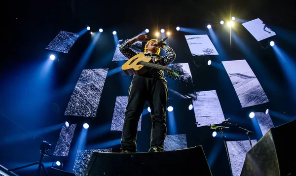 Sheeran Concert Prudential Center Din New Jersey — Fotografie, imagine de stoc
