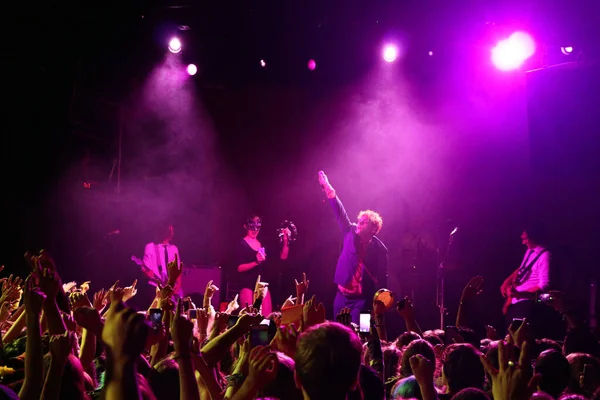 Gerard Way Koncercie Irving Plaza Nowym Jorku — Zdjęcie stockowe
