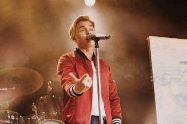 Jesse McCartney in concert at Irving PLaza in New York clipart