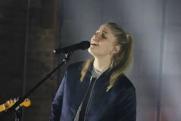 stock image London Grammar in concert at the Good Room in Brooklyn