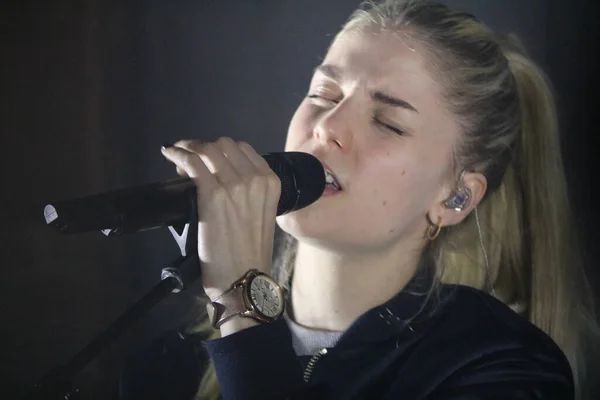 stock image London Grammar in concert at the Good Room in Brooklyn