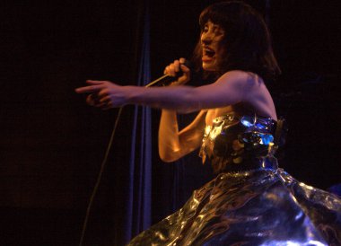 Kimbra in concert at the Bowery Ballroom in New York