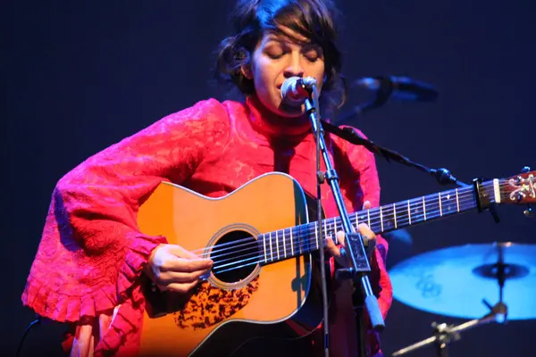 stock image Jesca Hoop in concert at Terminal 5 in New York