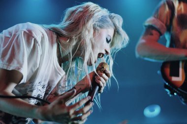 Brooklyn 'deki Barclays Center' dan Paramore konserinde