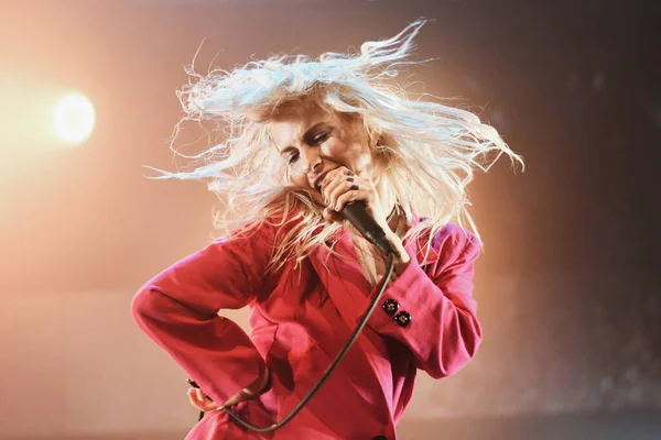 stock image Paramore in concert from Barclays Center in Brooklyn