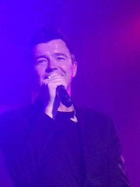 Rick Astley New York 'taki The Box konserinde