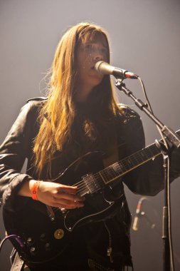 Haim Brooklyn 'deki Barclays Center' da konser verdi.