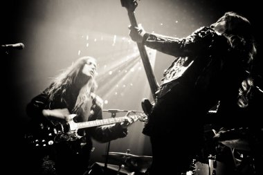 Haim Brooklyn 'deki Barclays Center' da konser verdi.