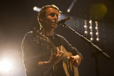 Ben Howard Brooklyn 'deki Barclay Center' da konserde.