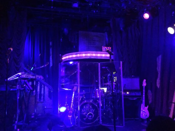 Rick Astley Συναυλία Στο Box Στη Νέα Υόρκη — Φωτογραφία Αρχείου