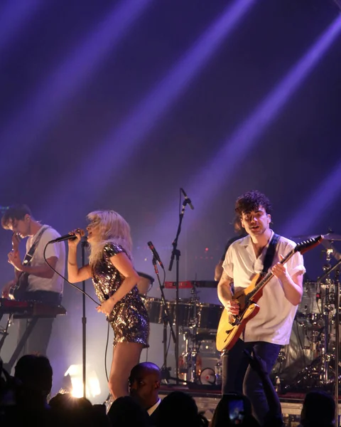 Paramore Koncertě Radio City Music Hall New Yorku — Stock fotografie
