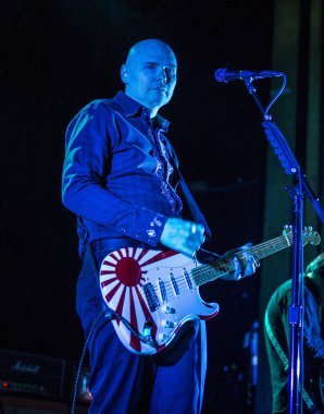 Smashing Pumpkins live from Webster Hall in New York clipart