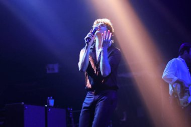 The Kooks, New York 'taki Terminal 5' ten konser veriyor.