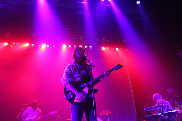 Tame Impala - Kevin Parker in concert at Terminal 5 in New York
