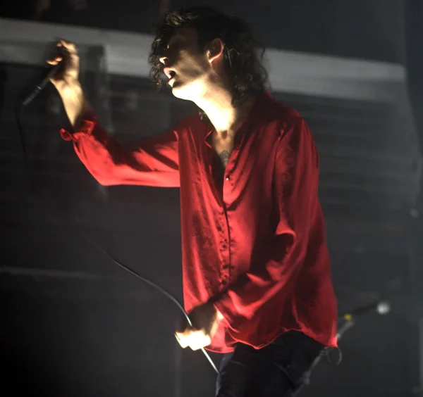 stock image The 1975 in concert from the Terminal 5 in New York