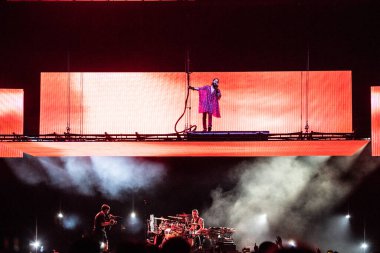 Mercan Gökyüzü Ampitiyatrosunda konserde Mars 'a 30 Saniye