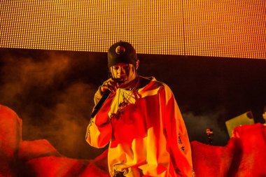 Travis Scott, New York 'taki Madison Square Garden konserinde