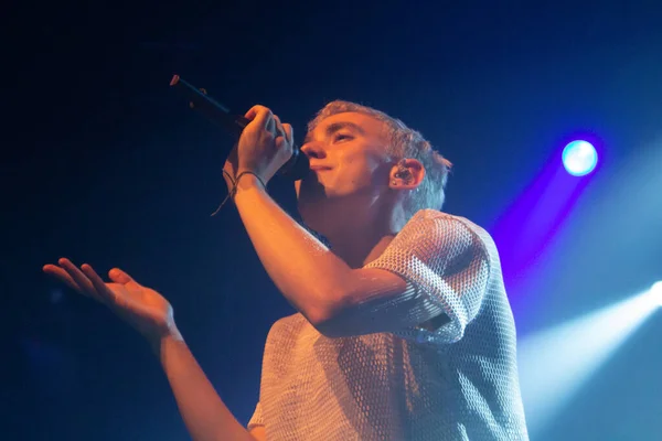 stock image Years and Years -  Olly Alexander in concert at Terminal 5 in New York