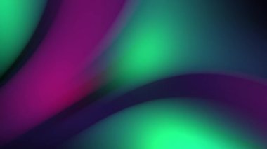 Parlak neon rengi ile yatay ekranda hareket eden gradyan arkaplan. Pürüzsüz geçiş ile soyut hareketli grafik modern sanat arkaplanı